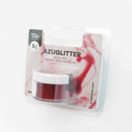 Decoratieve glitter Rood 5 gr