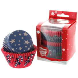 Christmas Gems baking cups 100 st