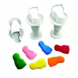 Mini Feet Dekofee plungers 3 pcs (pieds)