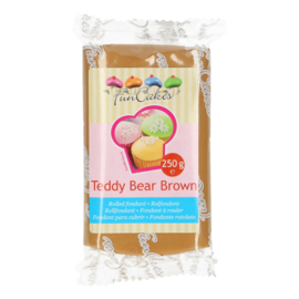 Fondant brun Teddy Bear (nounours) 250 gr