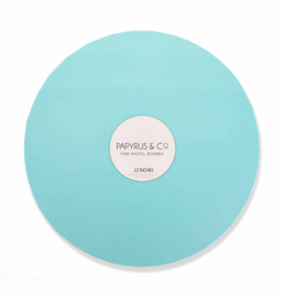 Cake Board Pastel Blue 30 cm rond