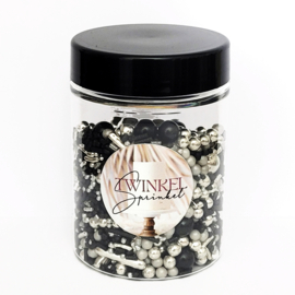 Twinkel Sprinkel black/silver - 70 gr