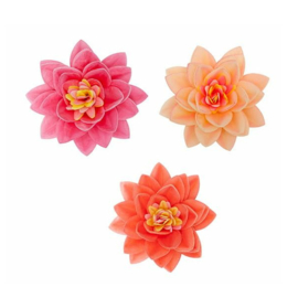 Lotus 3D mix  7 cm - 3 st (wafer paper)