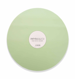 Cake Board Pastel Green 30 cm rund