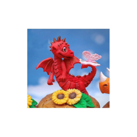 Katy Sue Little Dragon 3D silicone mould