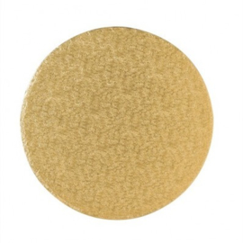 Cake drum Gold rond 20 cm per 5 st