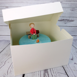 Tortenbox 28 x 28 x 15 cm (High Cake box) pro 10 st