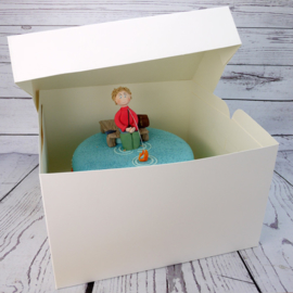 Tortenbox 28 x 28 x 15 cm (High Cake box) pro 1 st