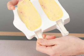 Ice Cream classic mould silikomart met  50 ijsstokjes