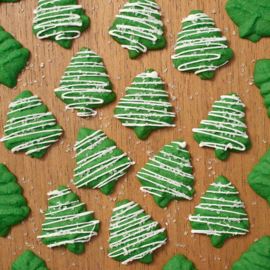 Biscuits de Noël jeu complet (mélange biscuit, 4 tylos, 3 emporte-pièces, 1 boîte)