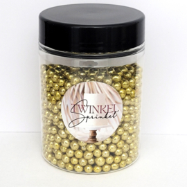 Twinkel Sprinkel Perles Or Metallique 4 mm 80 gr