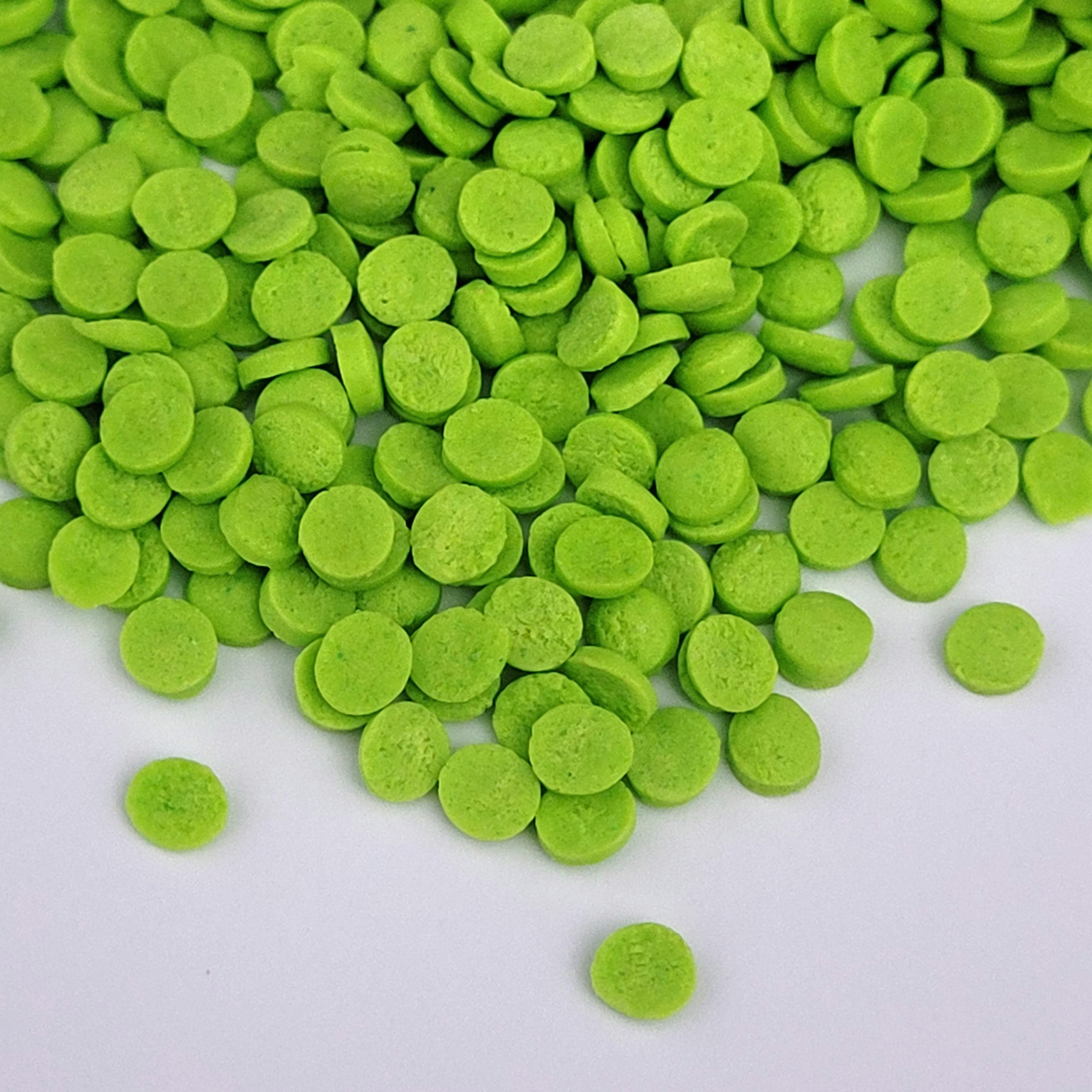 Twinkel Sprinkel Confetti Licht Groen - 1 Kg
