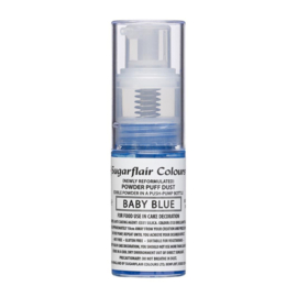 Pump spray glitter dust Baby blue 10 gr - E171 Free