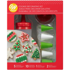 Kit décoration biscuits de Noël (Wilton) - 18 pcs