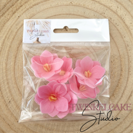 Hydrangea 3D Dark Pink 3.7 cm - 6 pcs (wafer paper)