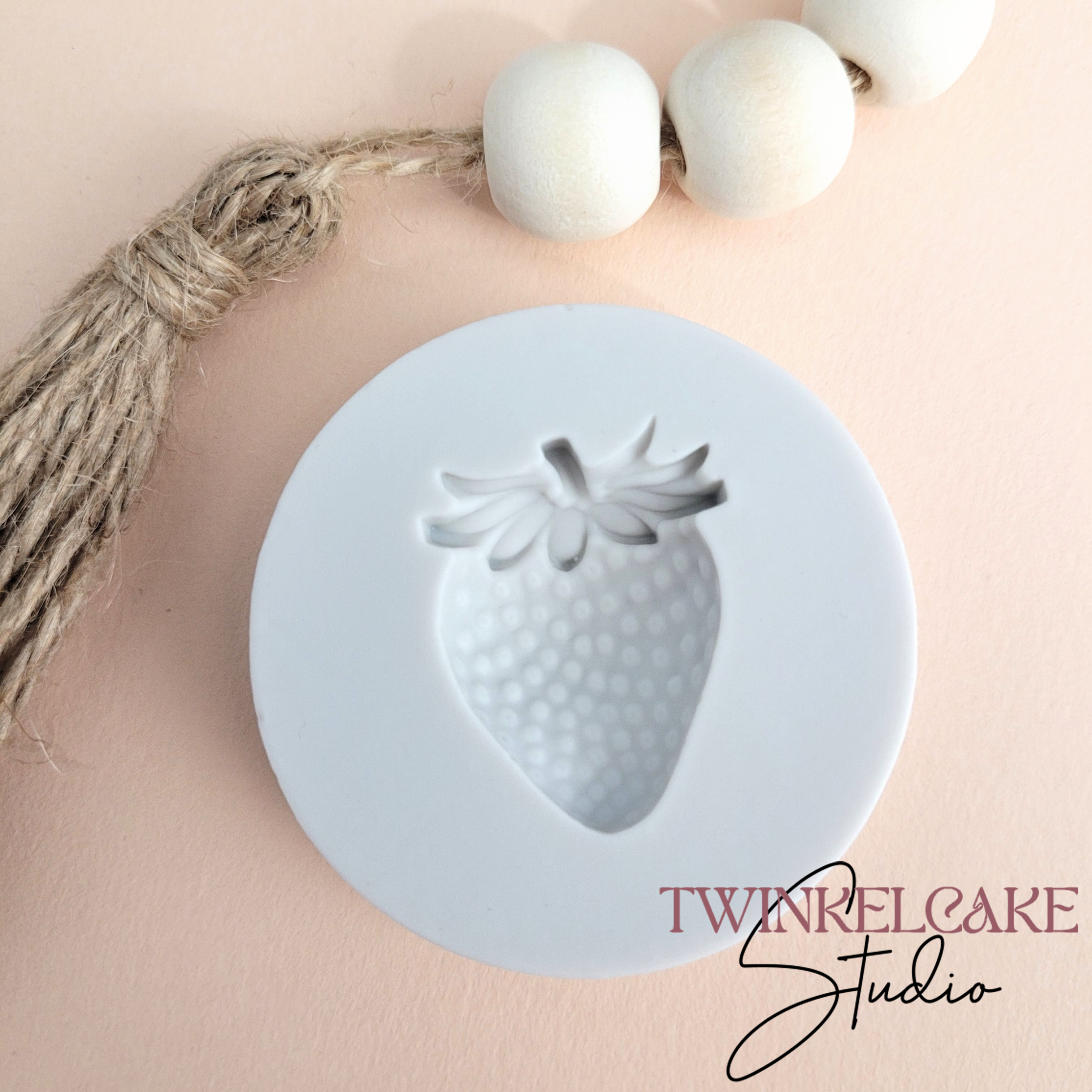 Aardbei silicone mould