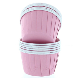 Baking Cups Bwl pink - 12 pcs (Hellrosa)