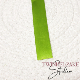 Ribbon Satin Lime Green 2.0 cm
