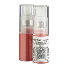 Pump spray glitter dust Red 10 gr (rouge)