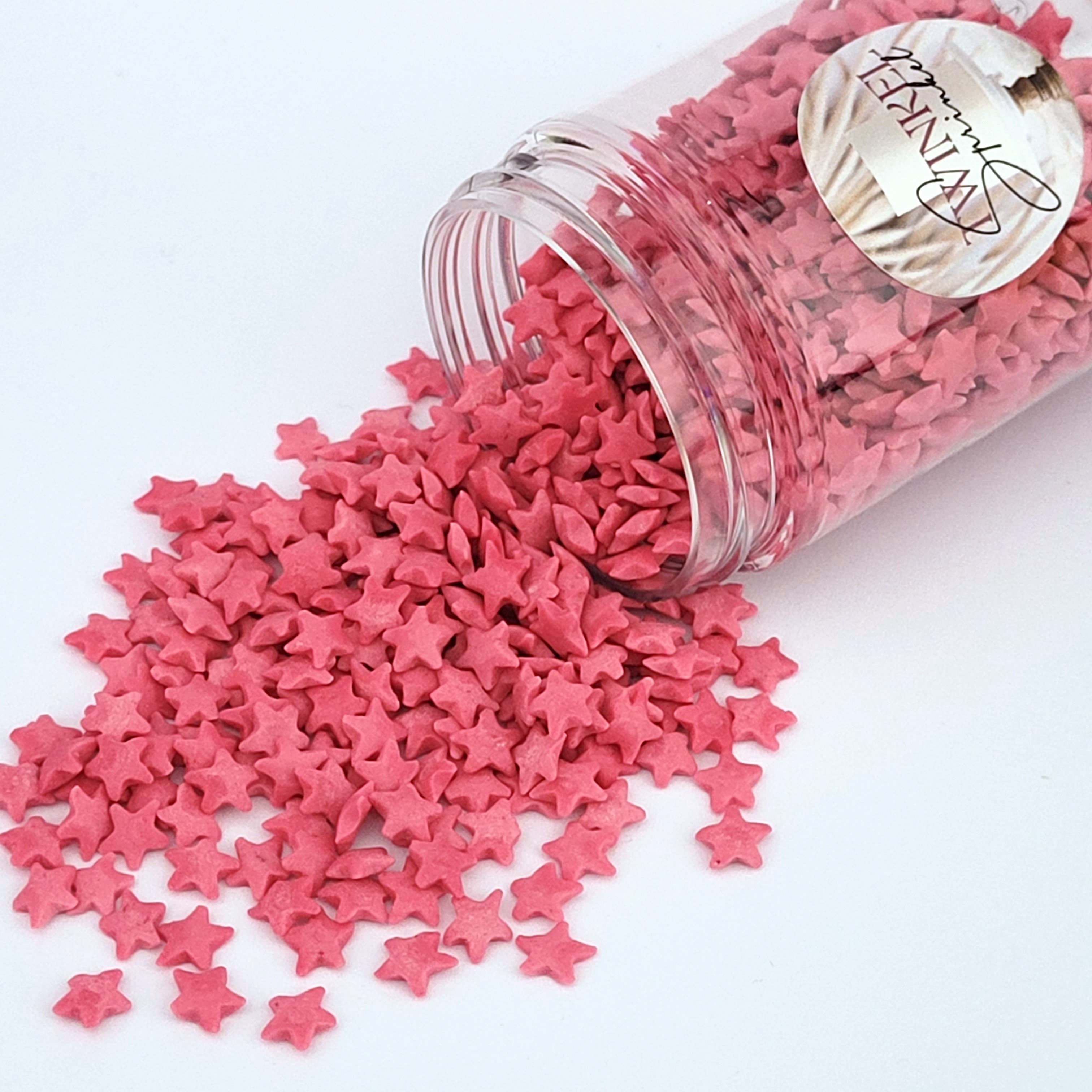 Twinkel Sprinkel Sterretjes Raspberry - 60 gr