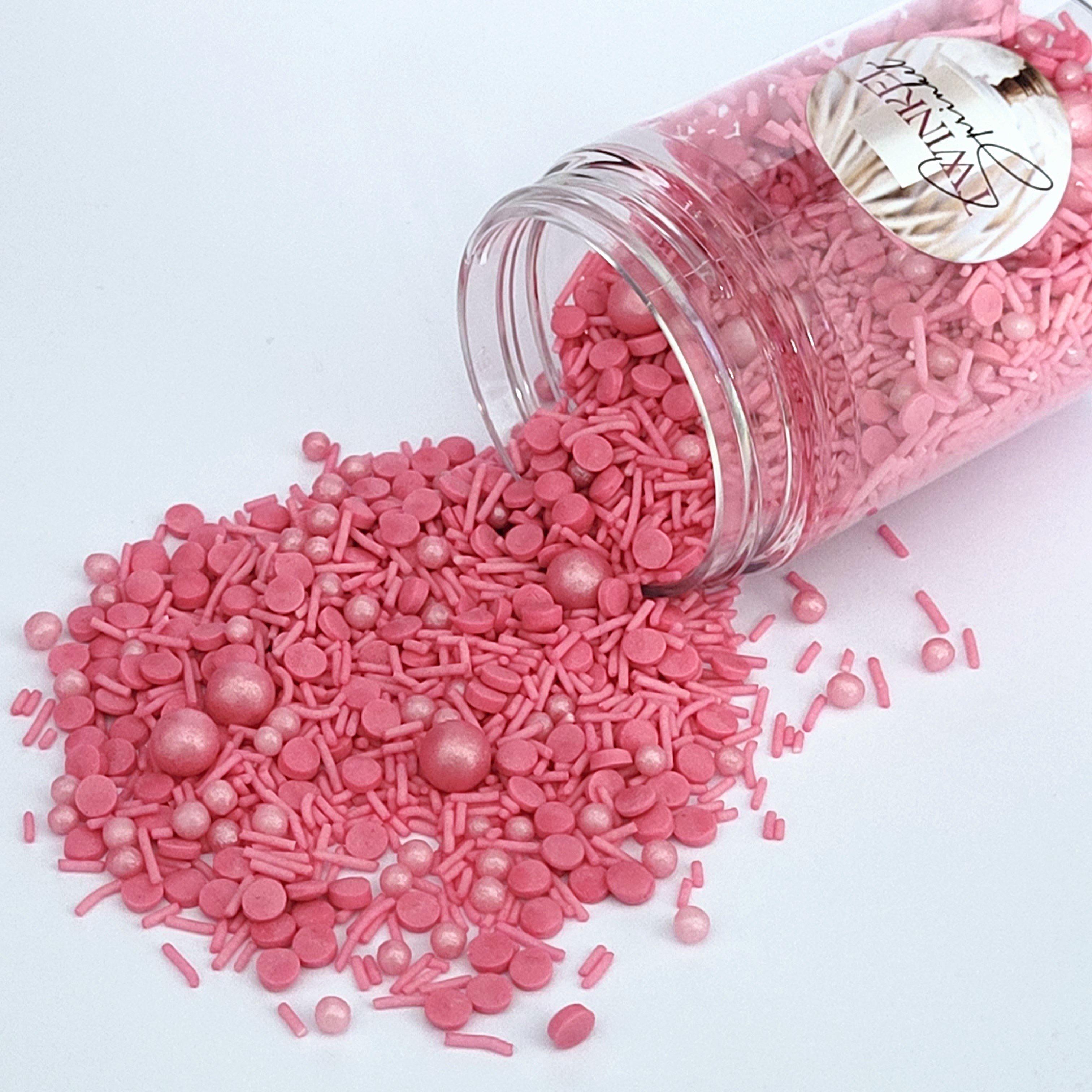 Twinkel Sprinkel Unicolor  Roze- 70 gr