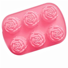 mini roses silicone mould