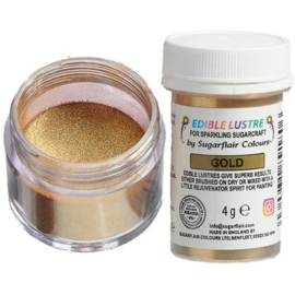 Sugarflair Edible lustre Gold - 4 gr