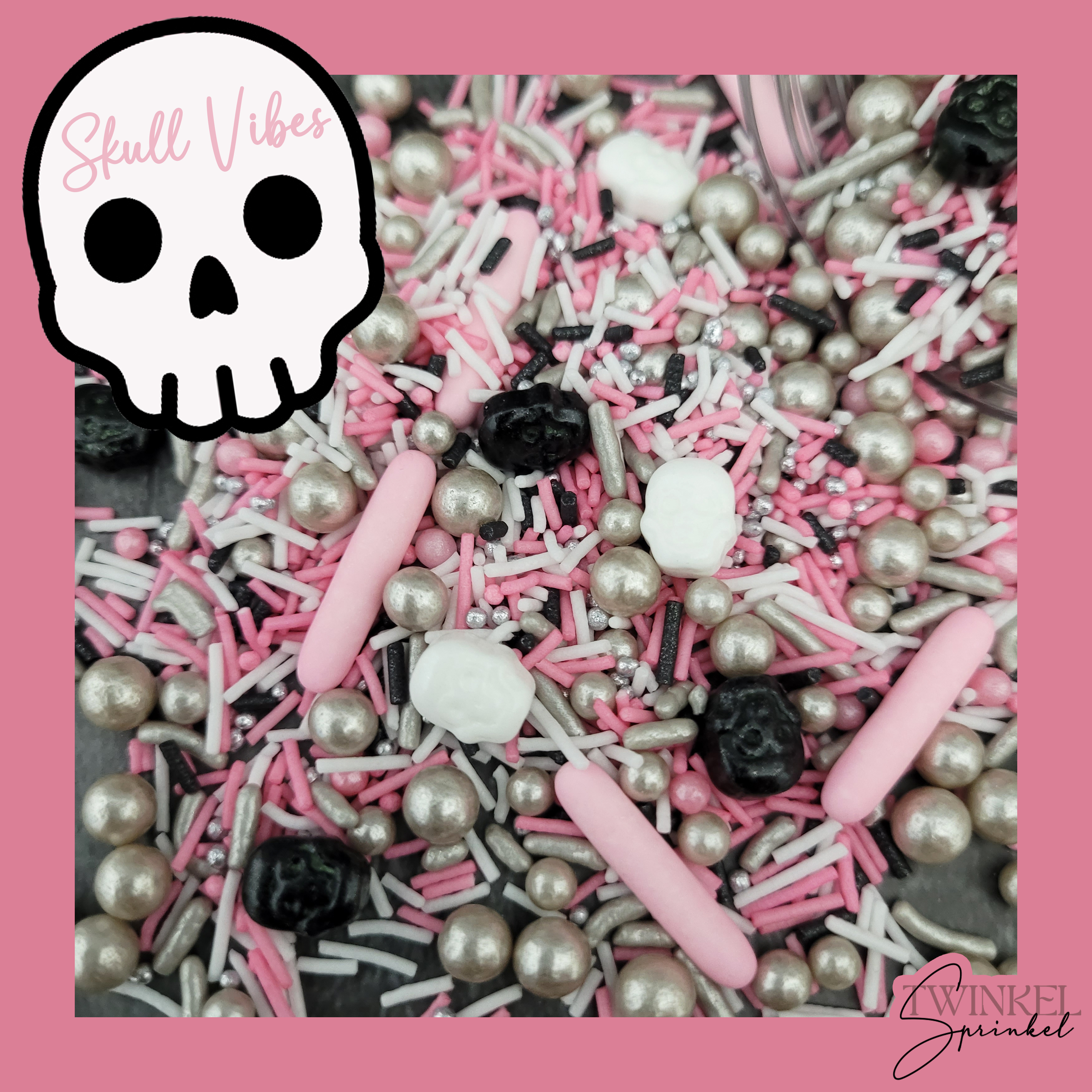 Skull Vibes Sprinklemix - 70 gr (Crânes) 5 pcs revendeurs