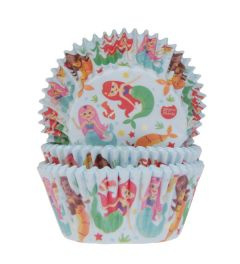 House of Marie Mermaid baking cups - 50 pcs