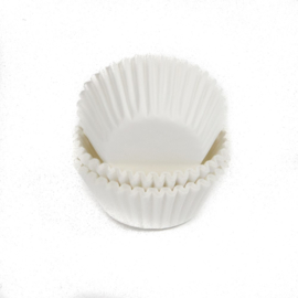 Capsules en papier mini Blanc House of Marie 60 pcs