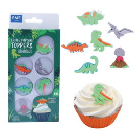 Dinosaure Sugar decoration - 6 pcs (PME)