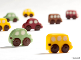 Chocolate World Auto's 3 modellen - 5 gr