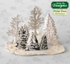Fir Trees Silhouettes mould by Katy Sue