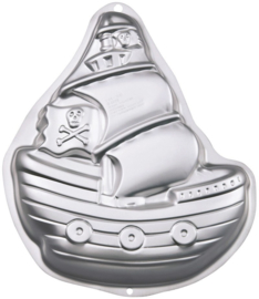 Pirate ship Wilton bakvorm 2D