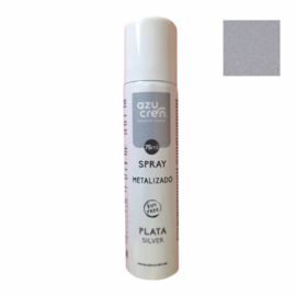 Silver metallic spray Azucren 75 ml- E171 free