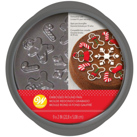 Wilton Gingerbread Bakvorm met Reliëf (22.8 cm diameter)