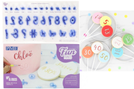 PME Fun Fonts Numero's et caractères speciaux - 31 pcs
