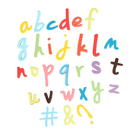 Cake Star Push Easy Script cutters lowercase (kleine letters) - 26 st