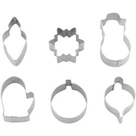 Wilton cookie tree cutter set 6 st