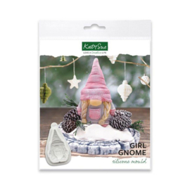 Katy Sue Girl Gnome SIlicone mould