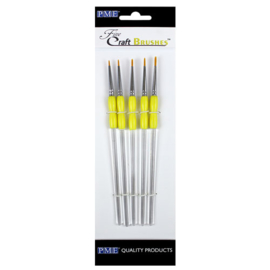 PME Fine Craft Brushes - 5 st