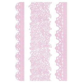 Kitchen craft tapis Dentelle 16 fleurs