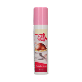 Lustre Spray Bronze Metallic (Funcakes) - 100 ml E171 free