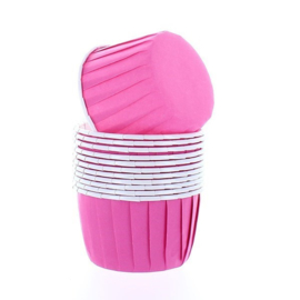 Baking Cups Bwl Dark Pink - 12 pcs (Dunkelrosa)