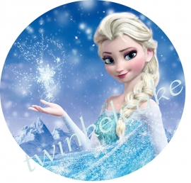 Elsa 2 imprimé comestible (reine des neiges)