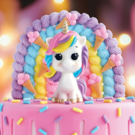 Katy Sue Easy Stand Unicorn silicone mould