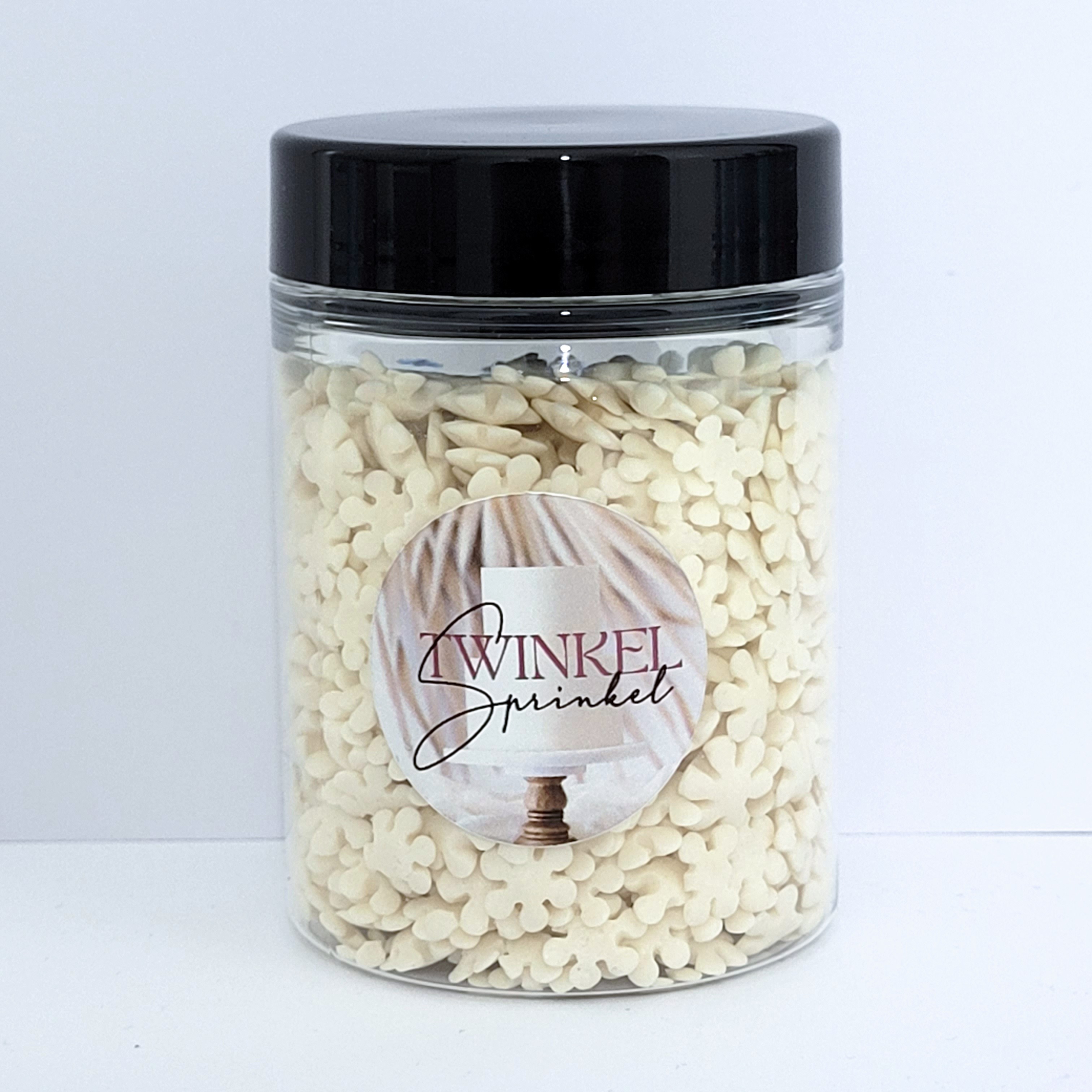 Twinkel Sprinkel Flocons de neige Blancs - 60 gr 5 pcs revendeurs