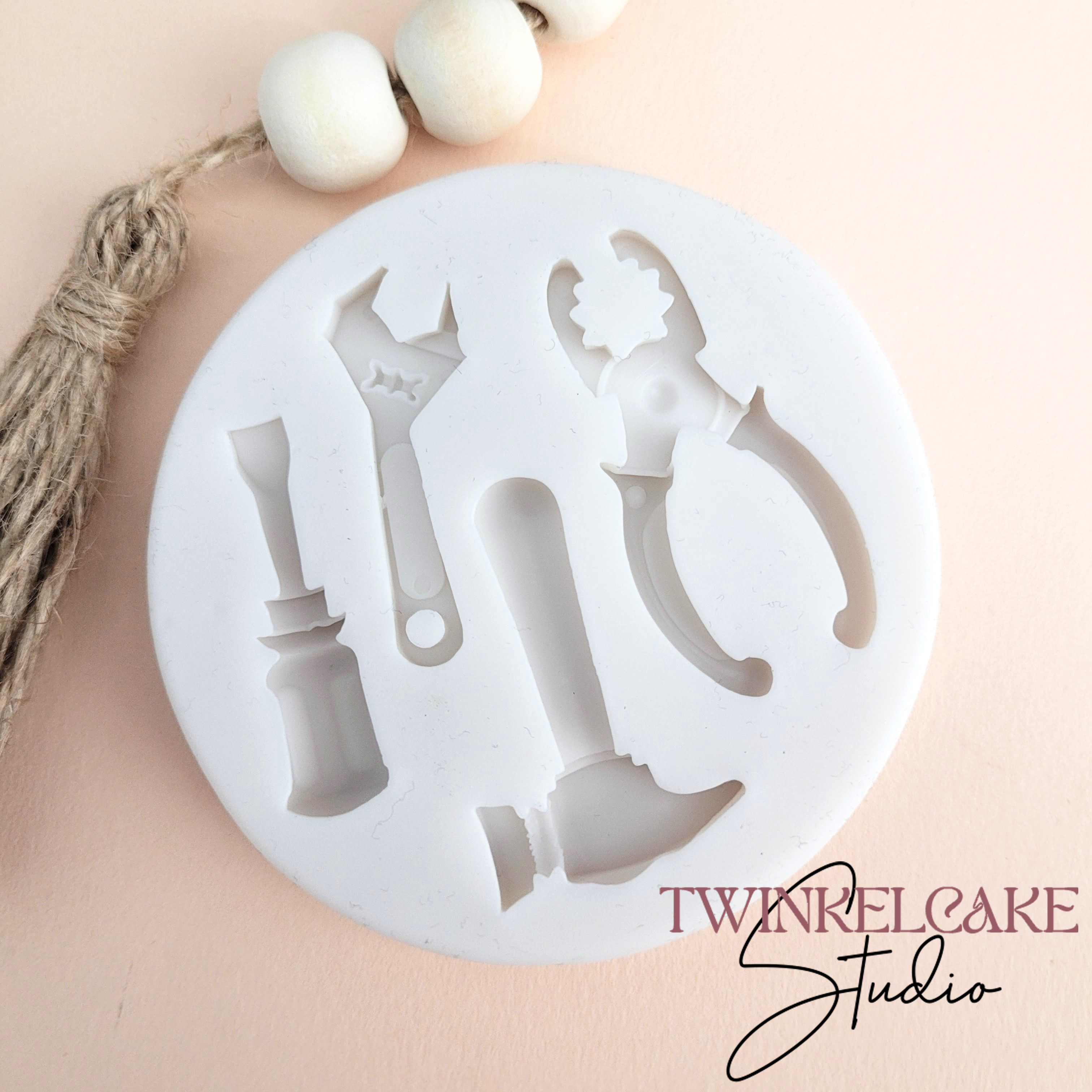 Werktuigen silicone mould