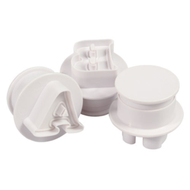 Cake Star Uppercase Alphabet Push Easy - 26 pcs