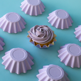 Pastel Lilac Bloom Baking Cup 24 st